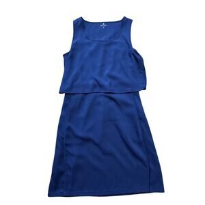 Athleta Dress, size Small, pockets, Blue, performance material